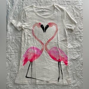 J. Crew Flamingo Collector Tee (size XS)